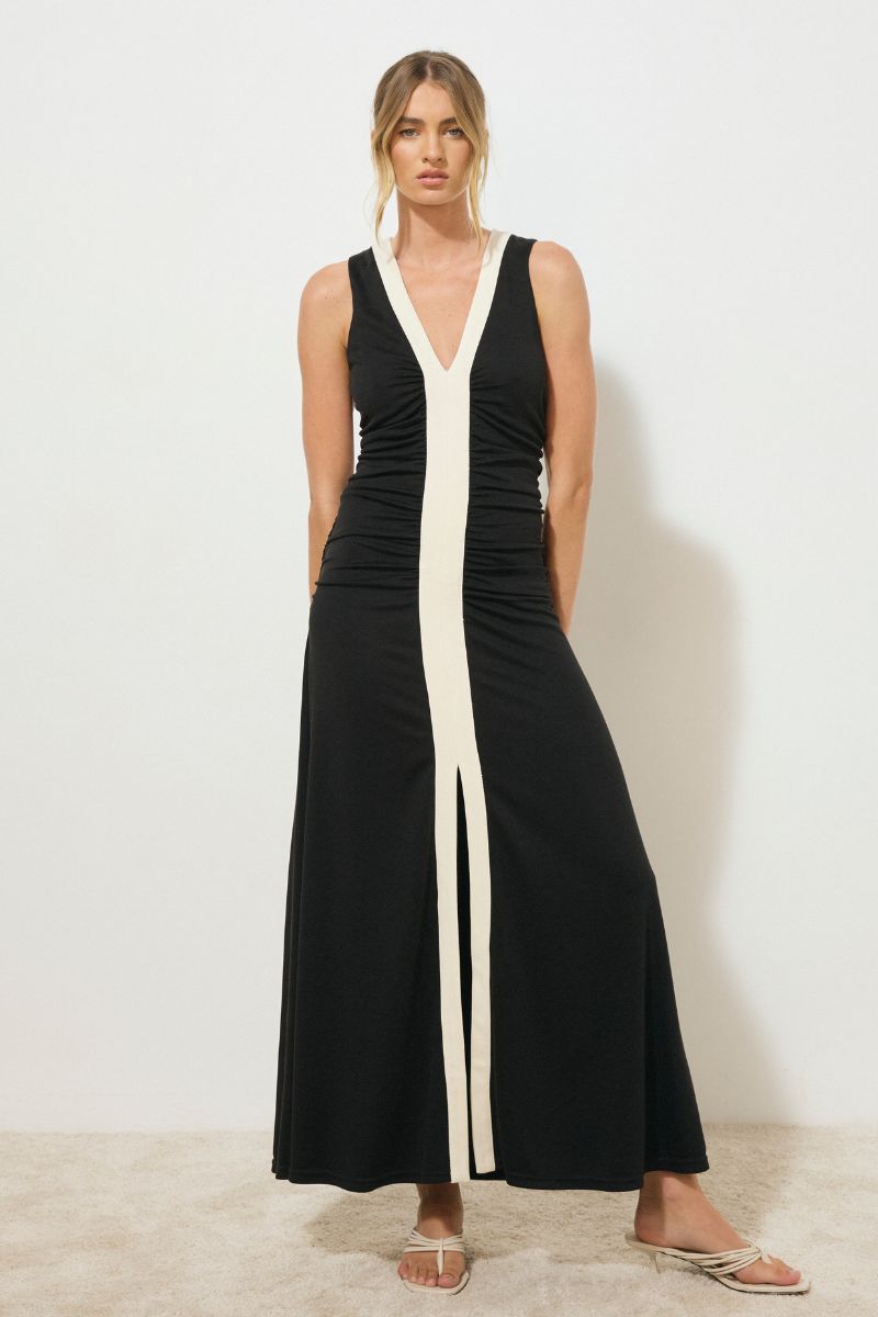 ERA DRESS MONOCHROME