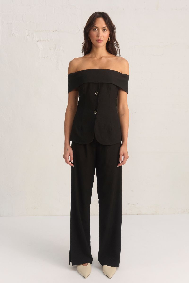 HAVEN TOP - BLACK