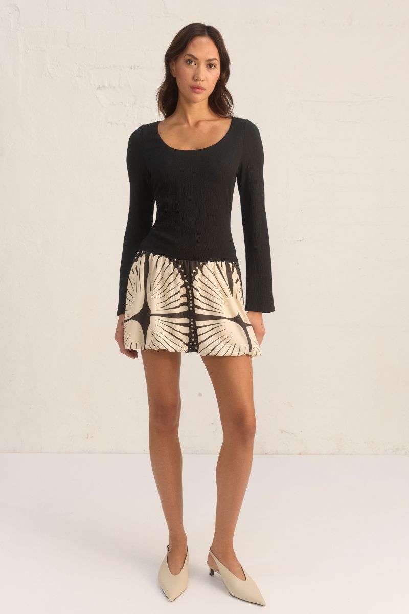 AKIN MINI DRESS - AKIN PRINT