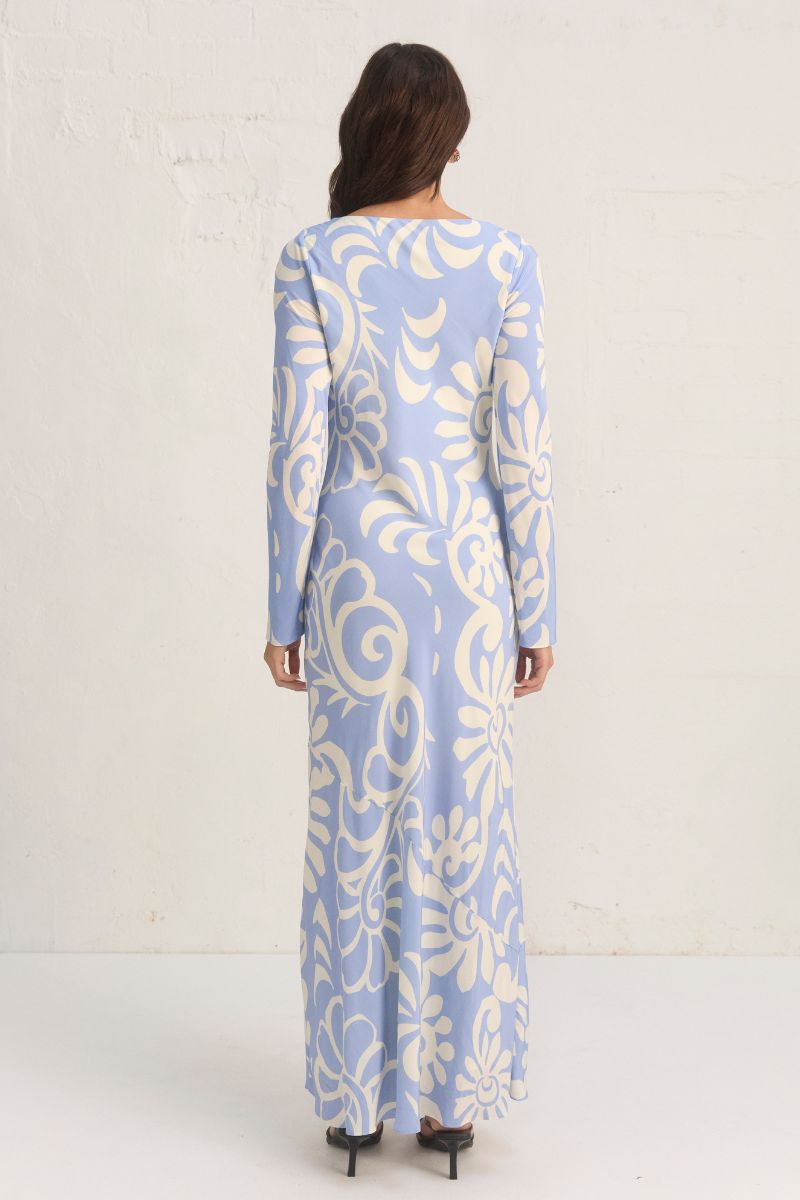 EDEN SLEEVED DRESS EDEN FLORAL