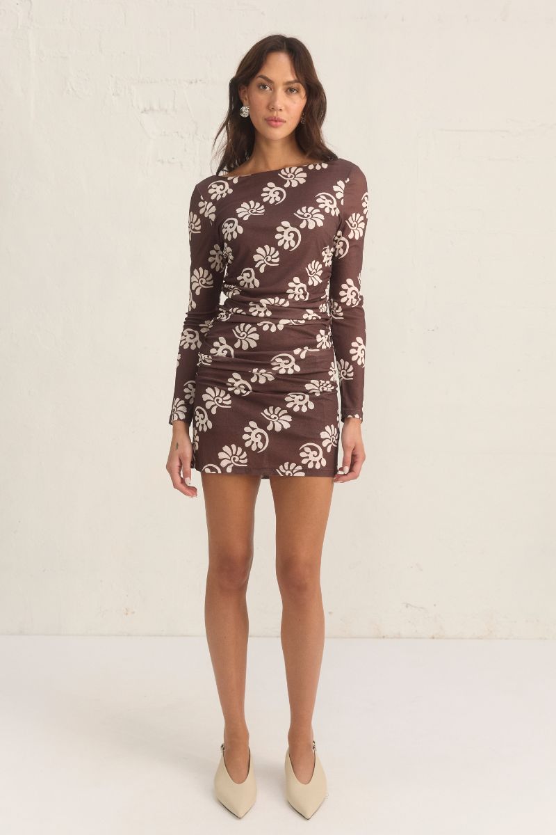 TOLEDO MINI DRESS - TOLEDO PRINT