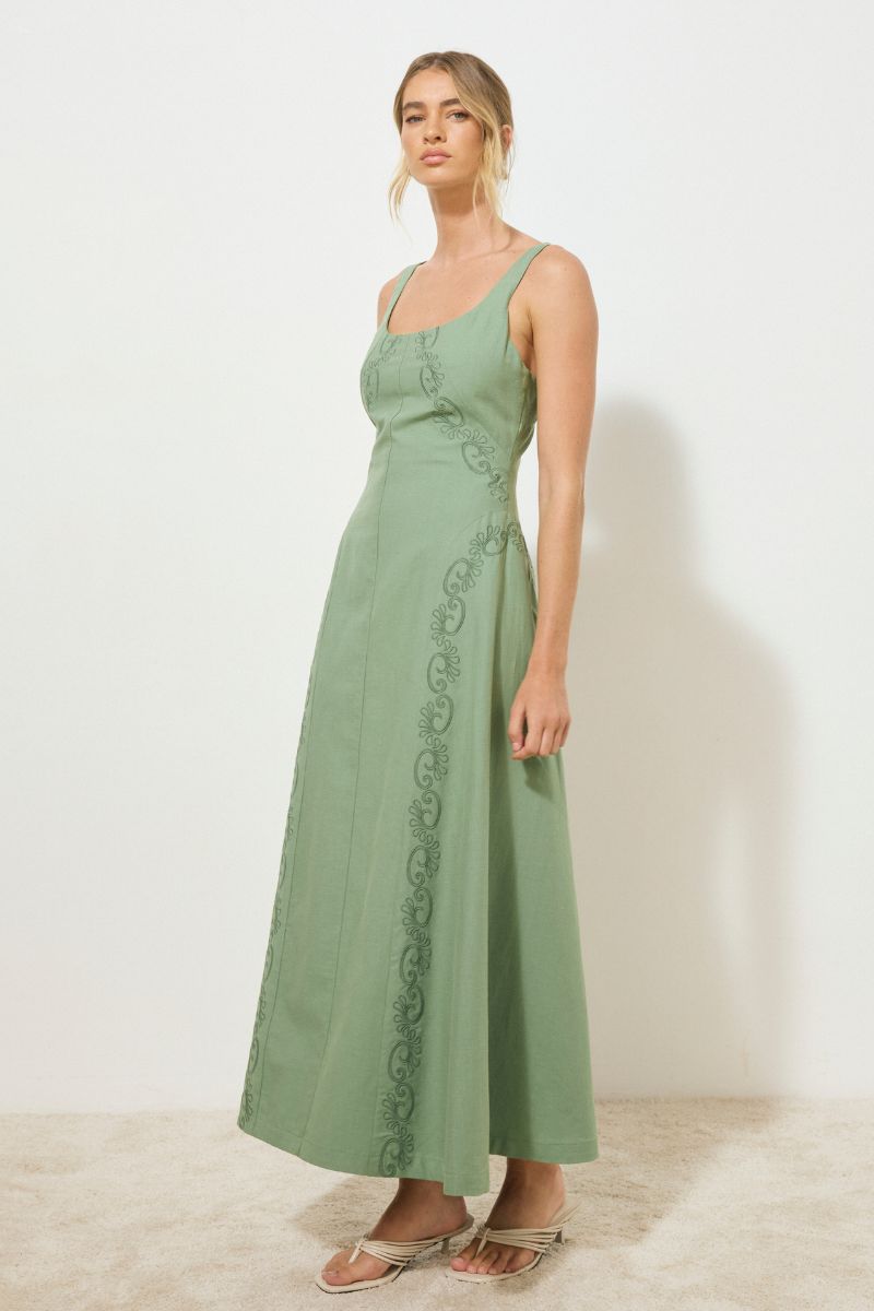 ROSARIO DRESS JADE