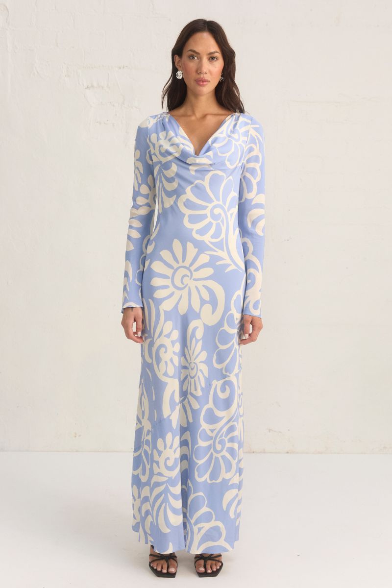 EDEN SLEEVED DRESS EDEN FLORAL