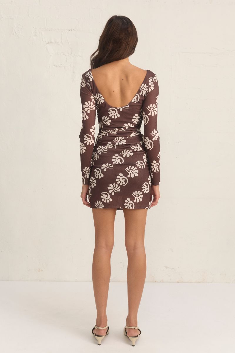 TOLEDO MINI DRESS - TOLEDO PRINT