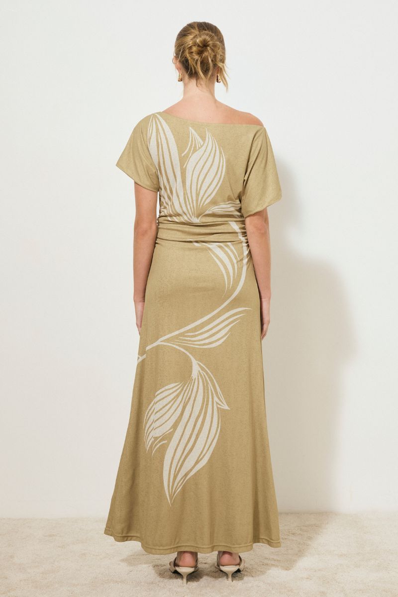 AFFAIR DRESS OLIVE