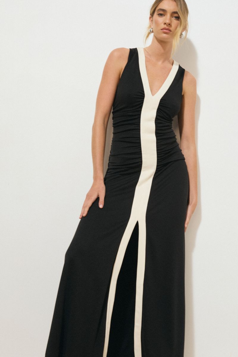 ERA DRESS MONOCHROME