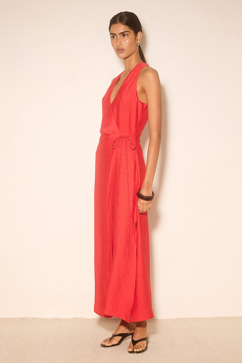 RAE DRESS FIESTA RED