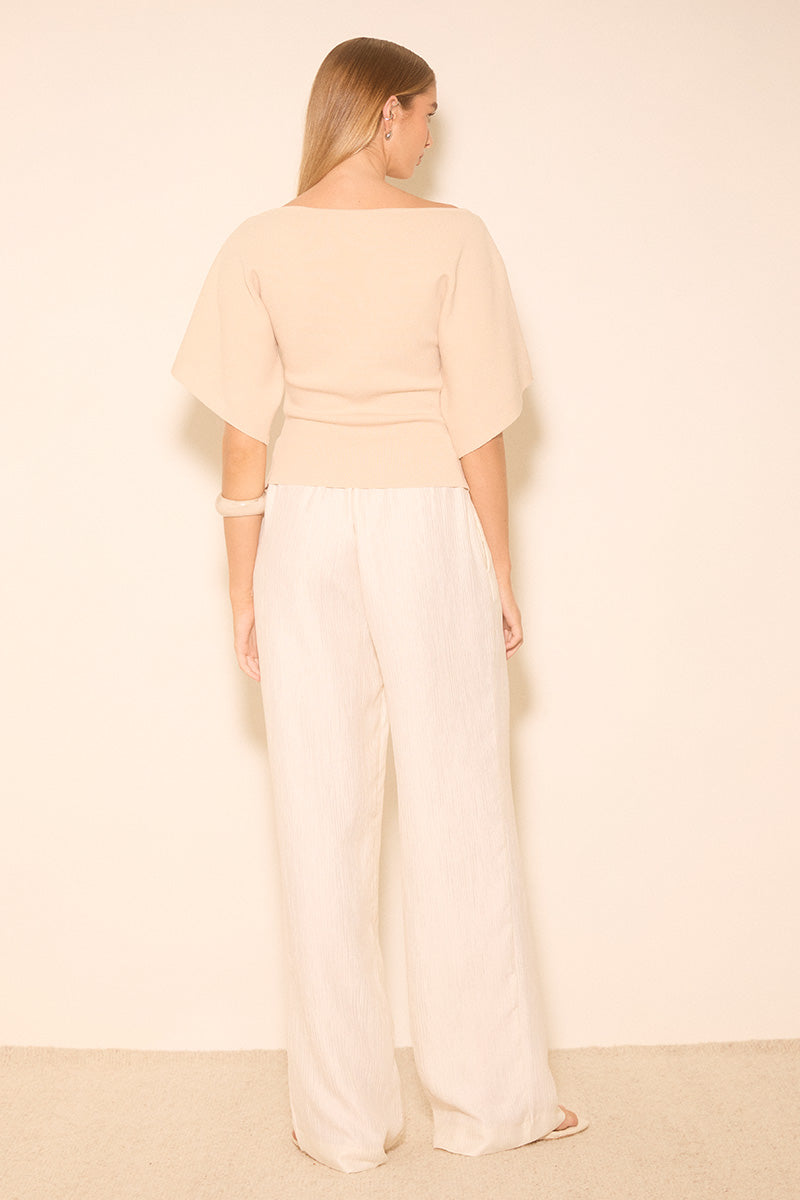 VENTURE KNIT TOP CREAM