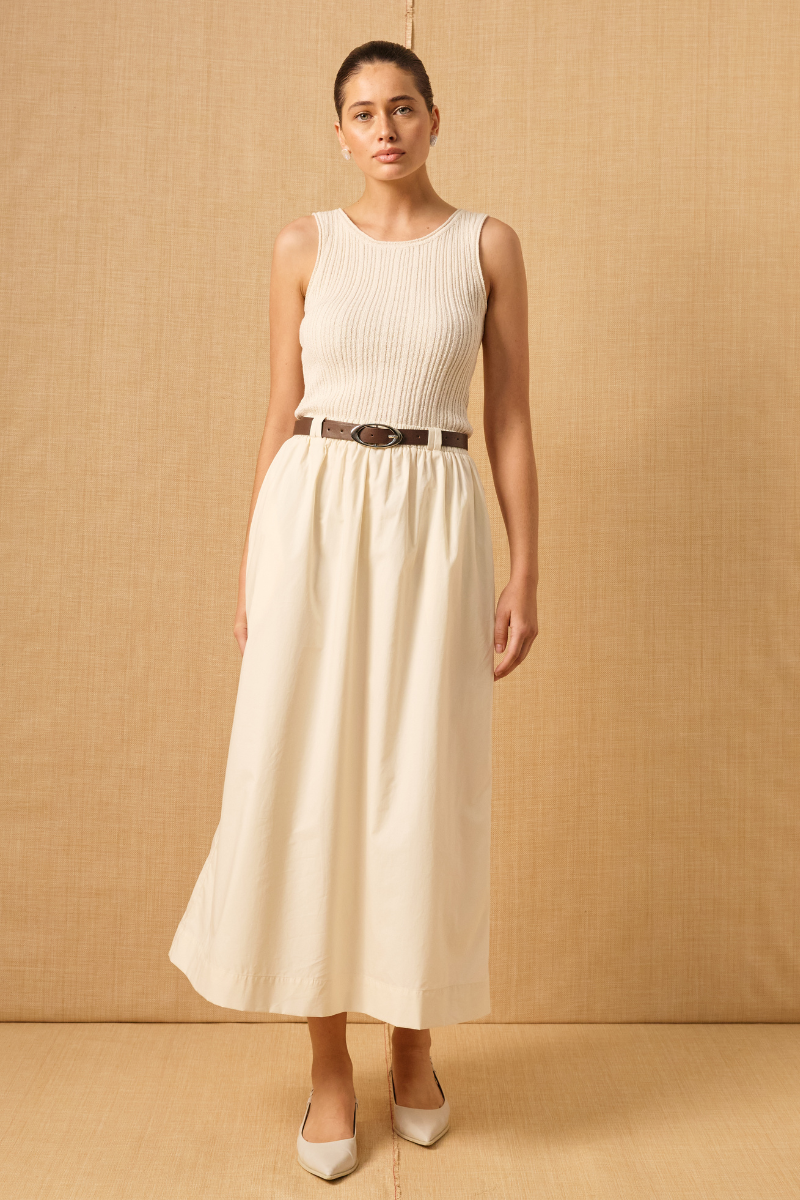 ELEMENTAL KNIT COMBO DRESS