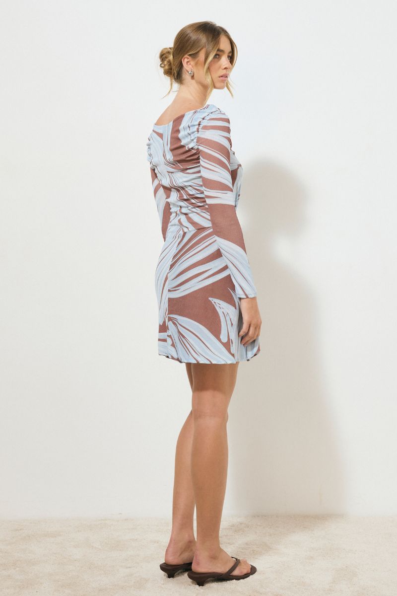 HEIRLOOM FLORAL MINI DRESS HEIRLOOM FLORAL