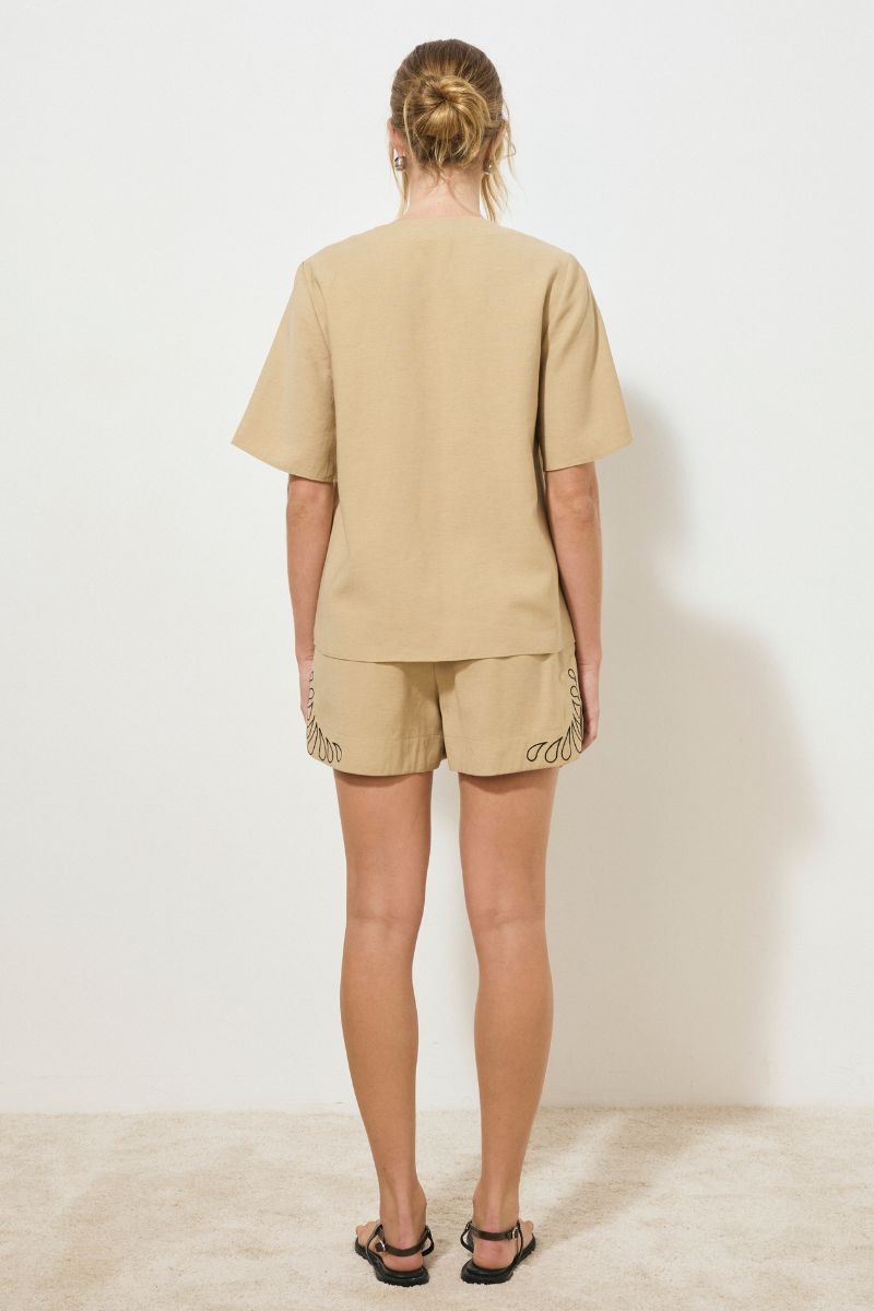 ROSARIO TOP NEUTRAL BLACK