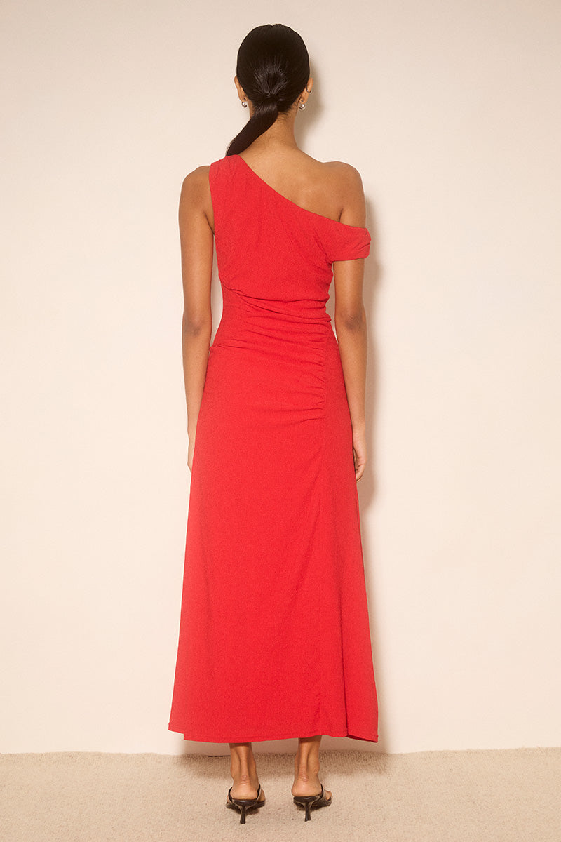 TULA DRESS FIESTA RED