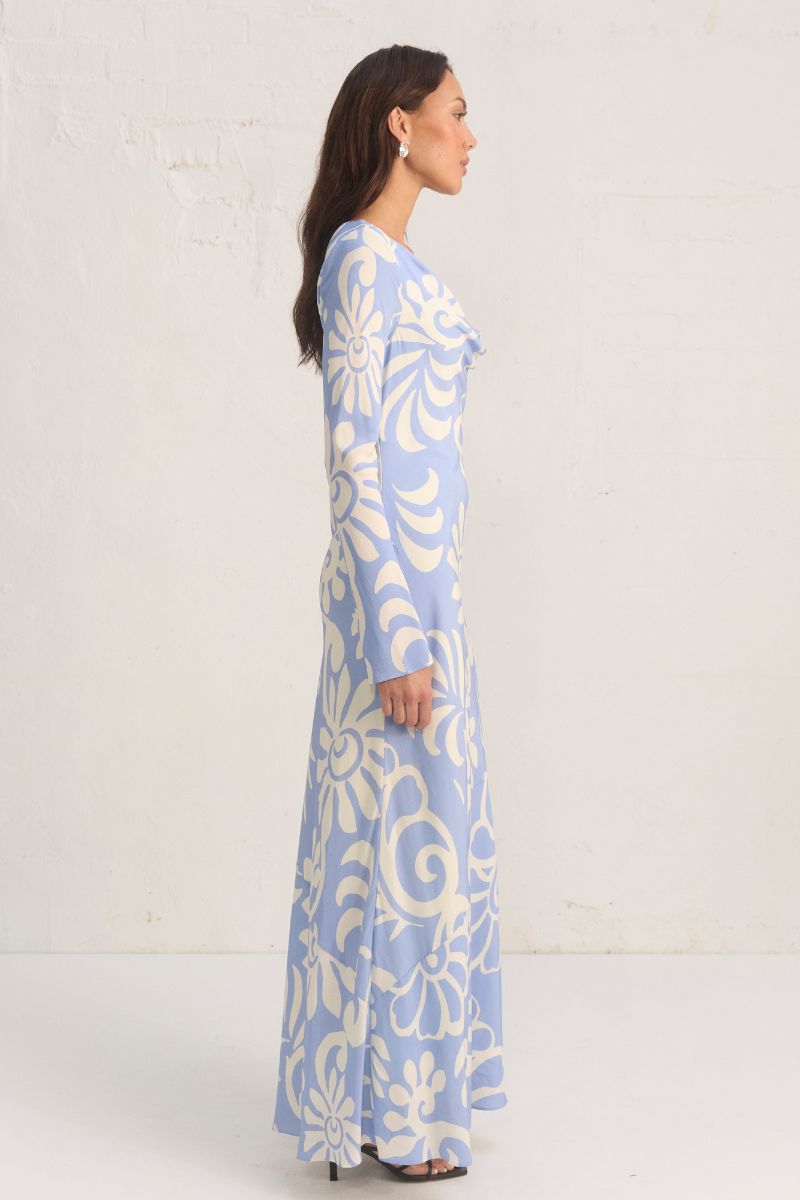 EDEN SLEEVED DRESS EDEN FLORAL