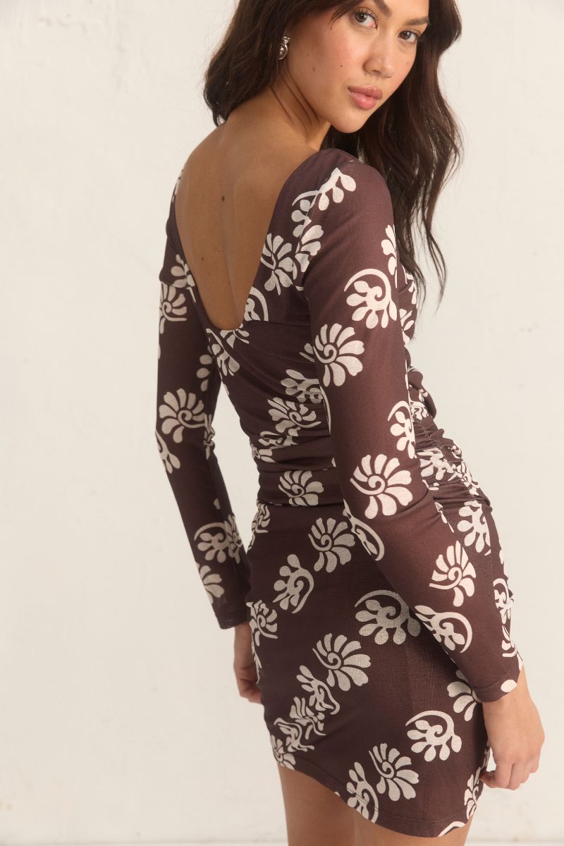 TOLEDO MINI DRESS - TOLEDO PRINT