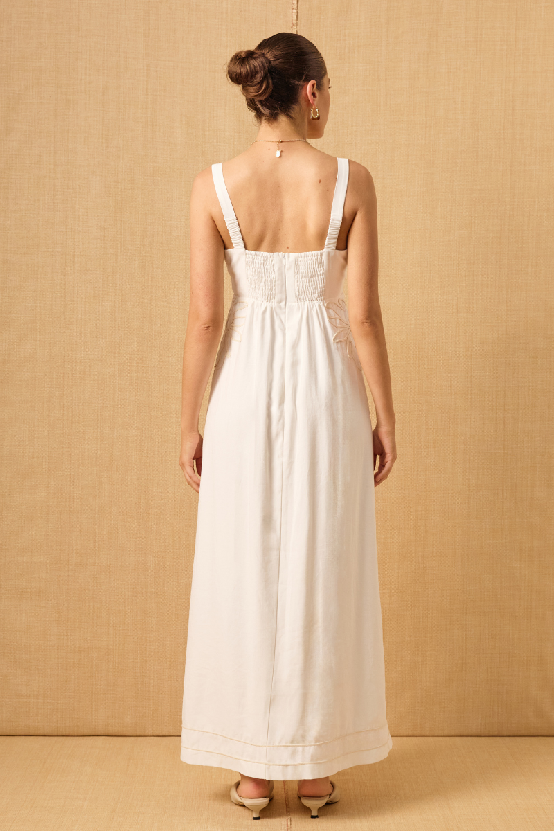 SCENIC DRESS - WHITE