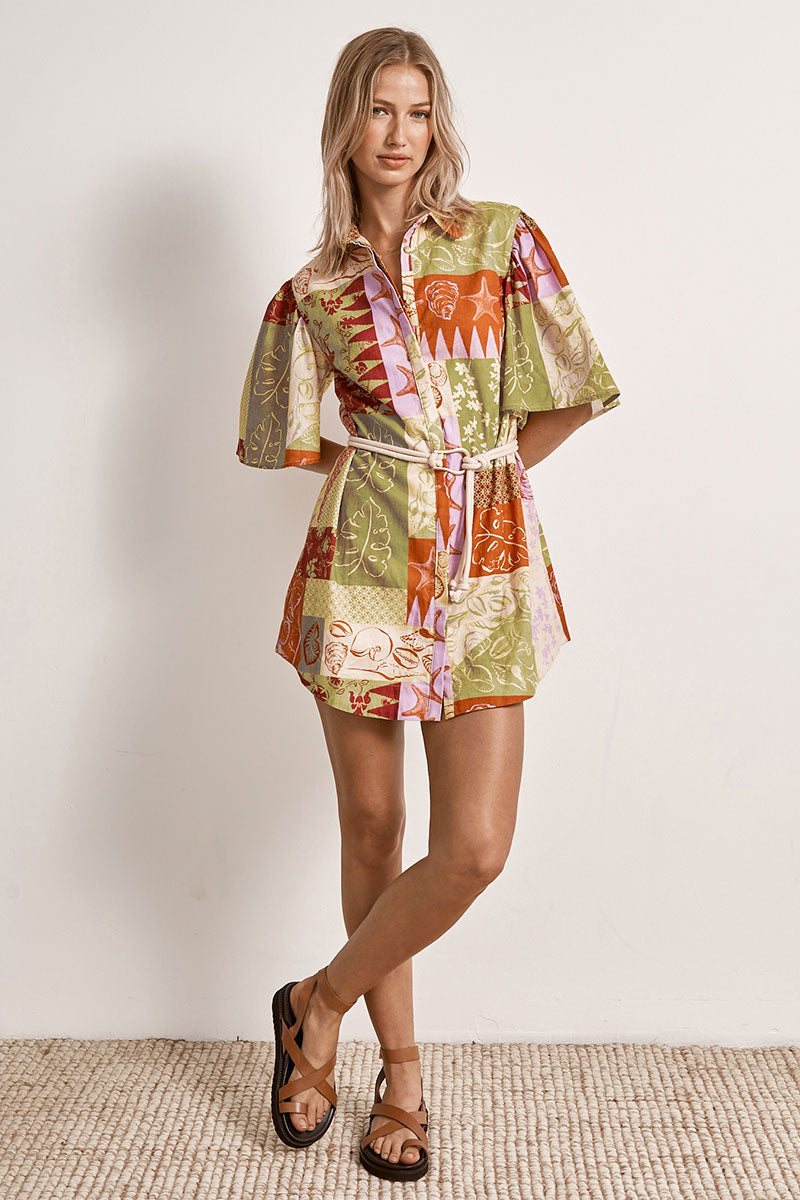 Mon Renn women's Clothing Sydney Cove mini dress p