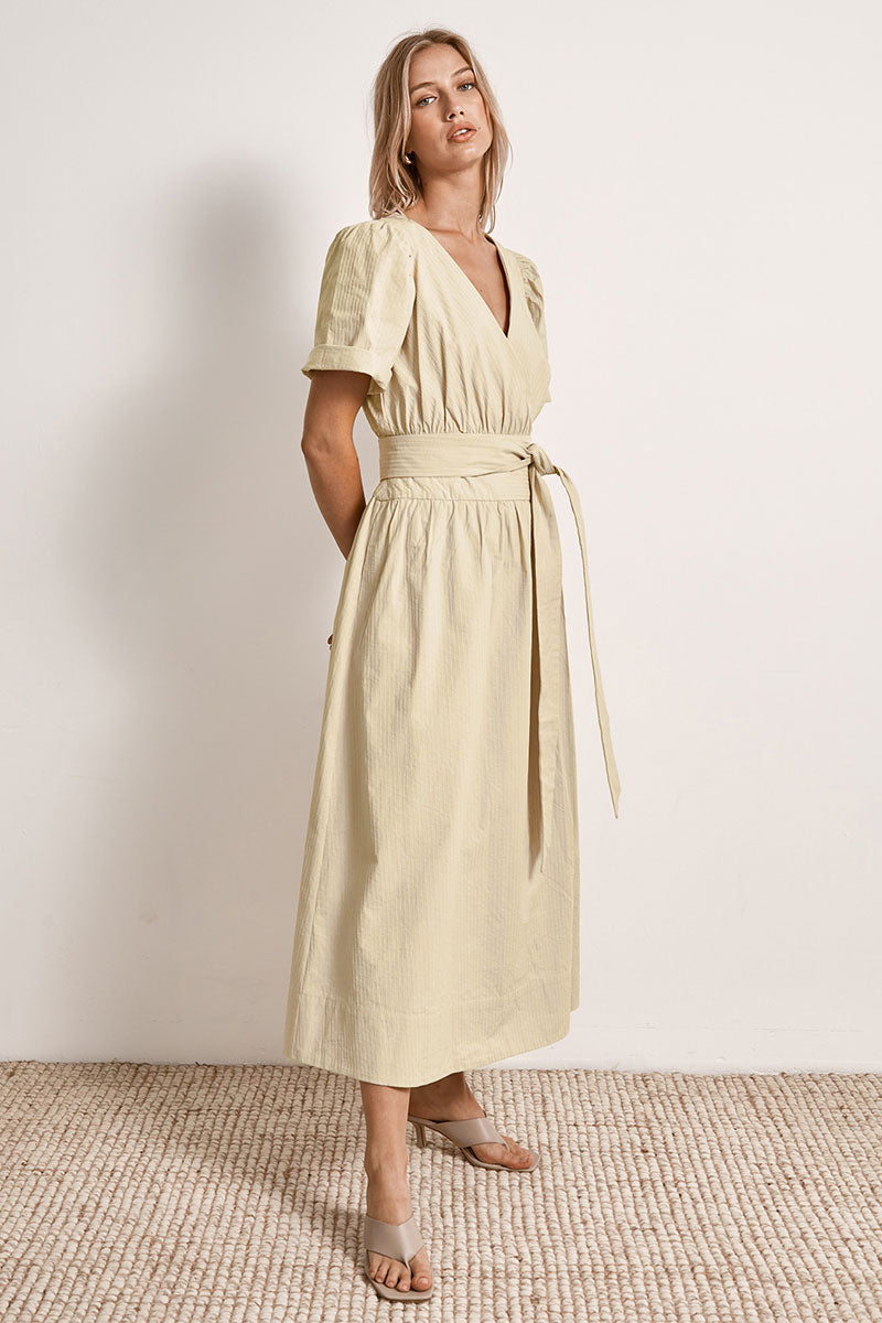 Mon Renn women's Clothing Sydney East Midi Dress Green