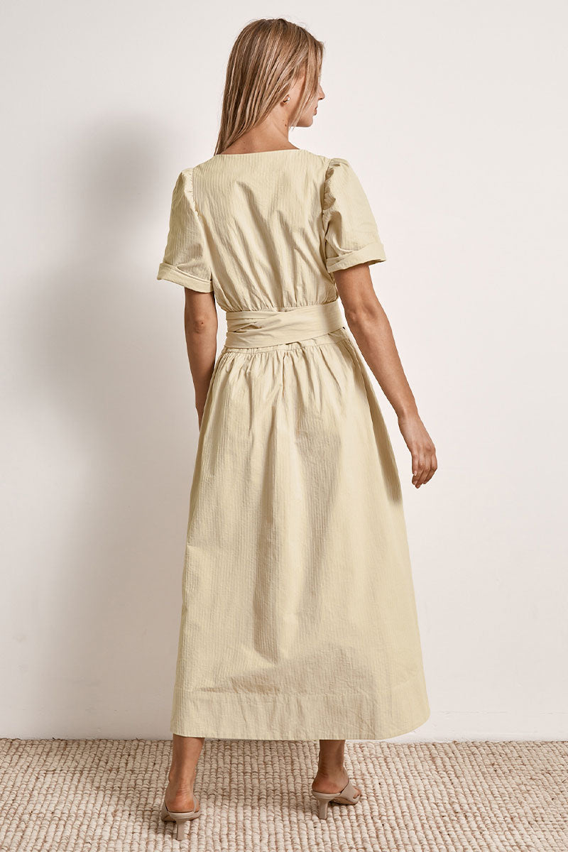 Mon Renn women's Clothing Sydney East Midi Dress Green