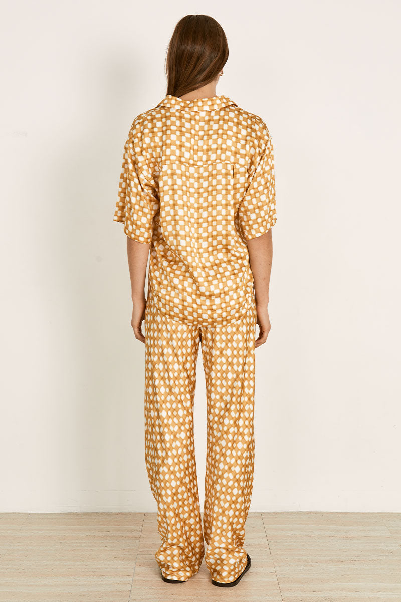 Mon Renn women's Clothing Sydney Lumen Pant Gold