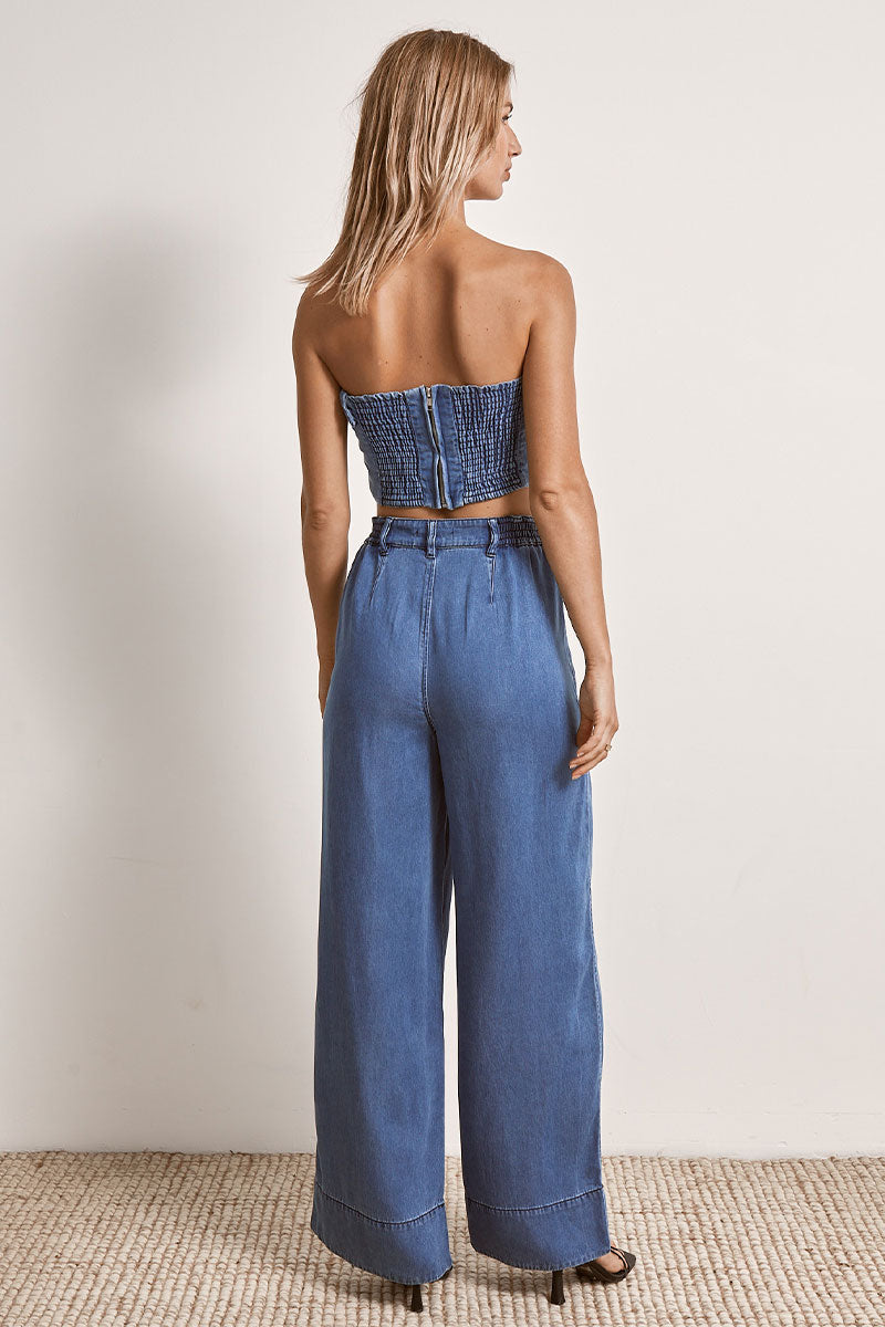 Mon Renn women's Clothing Sydney Odyssey Pant Denim