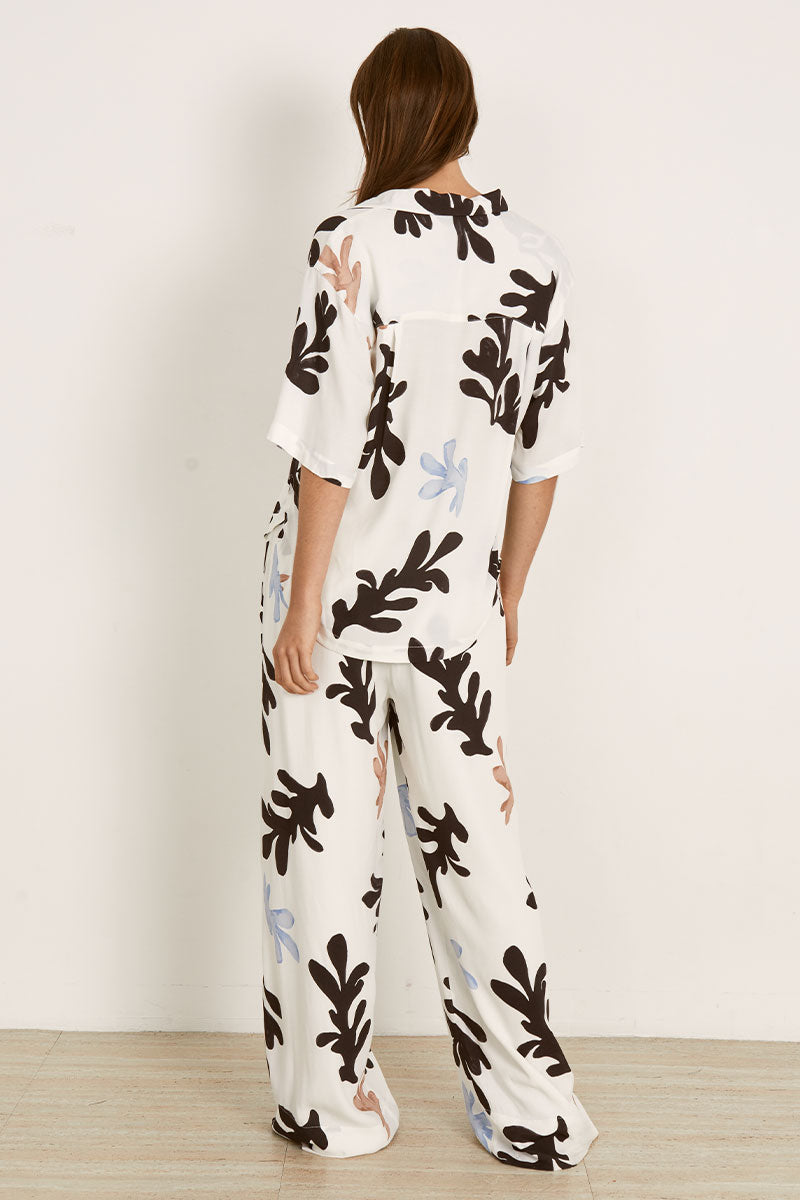 Mon Renn women's Clothing Sydney Scylla Shirt White