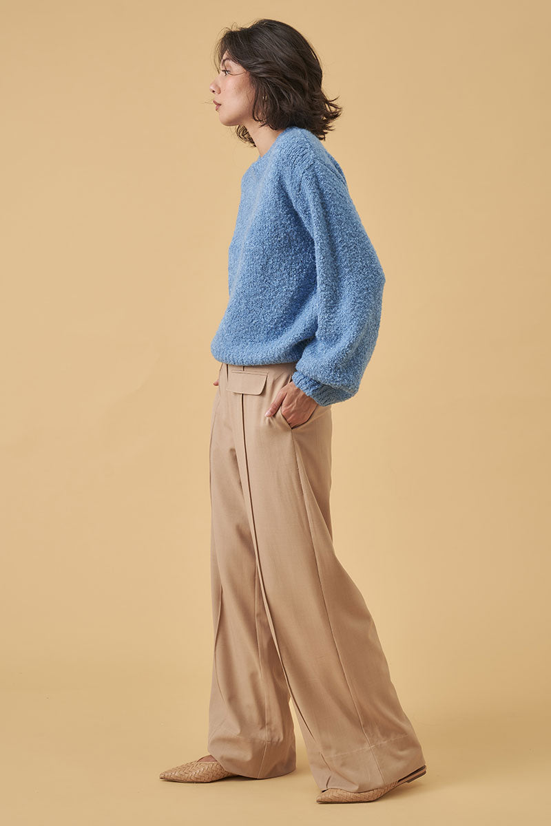 Mon Renn women's Clothing Sydney enlighten Knit Jumper blue