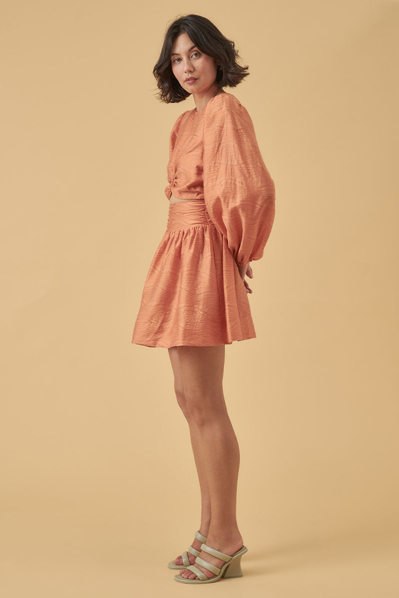 Mon Renn women's Clothing Sydney reign mini dress orange