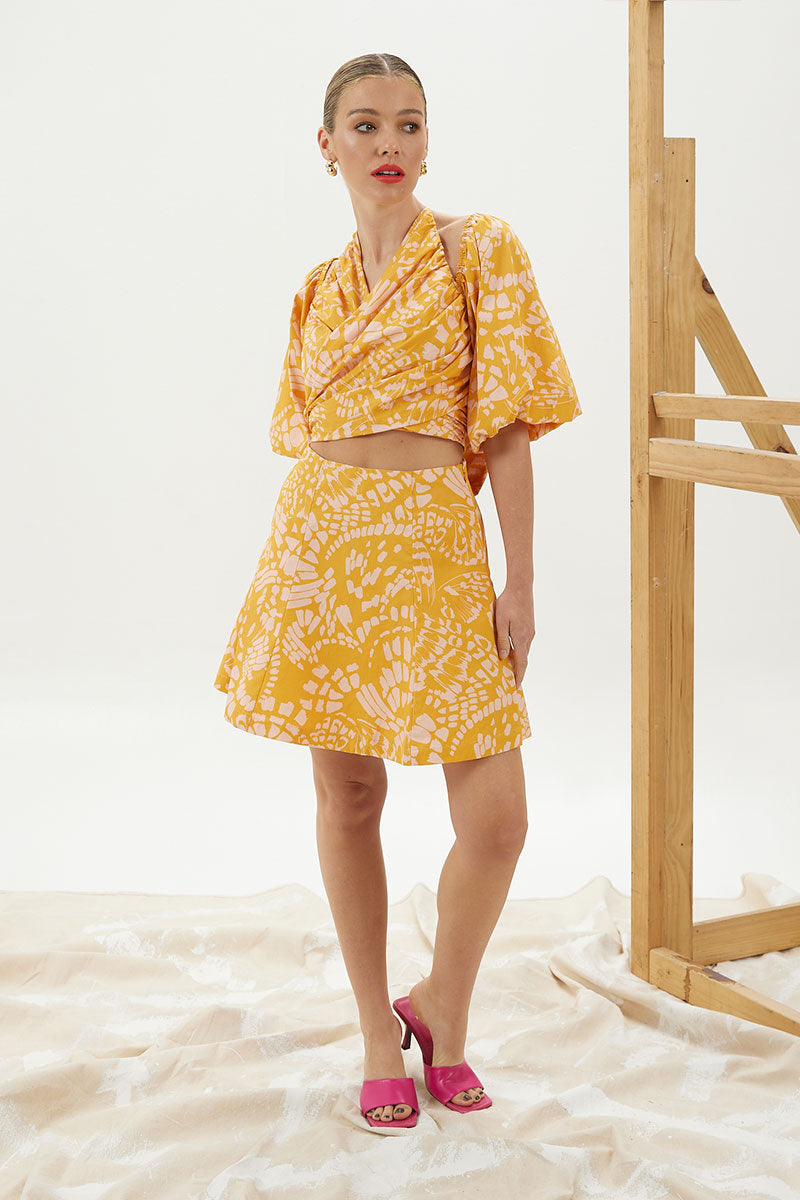 MON RENN MONARCH MINI DRESS