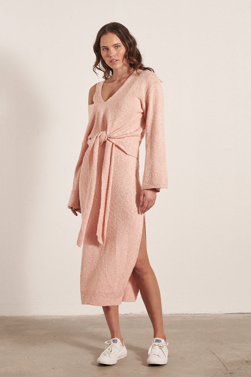 Mon Renn women's Clothing Sydney Cove Knit Jumper Pink
