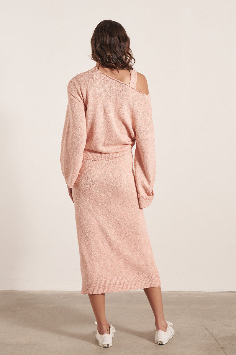 Mon Renn women's Clothing Sydney Cove Knit Jumper Pink