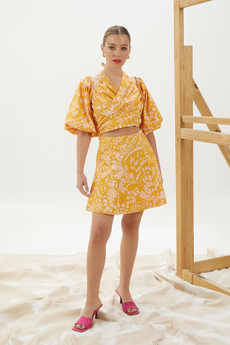 MON RENN MONARCH MINI DRESS