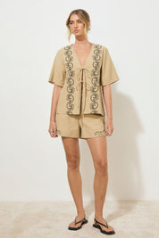 ROSARIO TOP NEUTRAL BLACK