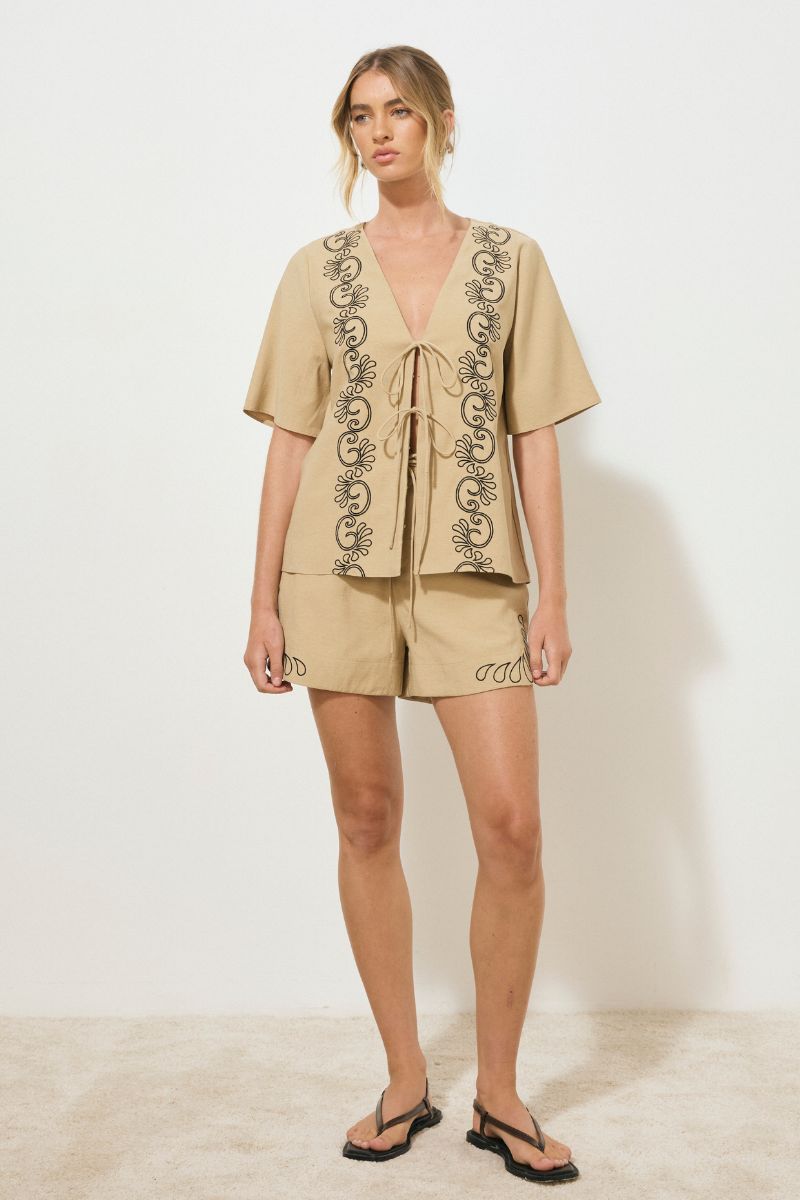 ROSARIO TOP NEUTRAL BLACK