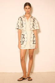 SAVANNA MINI DRESS CREAM SAVANNA