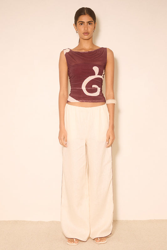 SIERRA TOP PLUM SWIRL