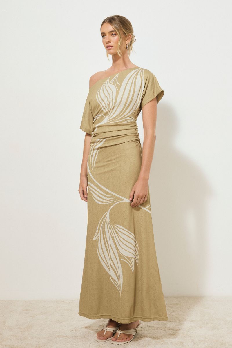 AFFAIR DRESS OLIVE