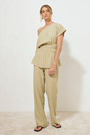 LOTUS TOP OLIVE STONE