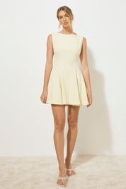 SOLICE MINI DRESS BUTTER