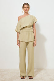 LOTUS TOP OLIVE STONE