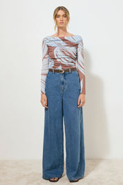 HEIRLOOM FLORAL TOP HEIRLOOM FLORAL