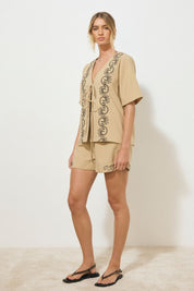 ROSARIO TOP NEUTRAL BLACK