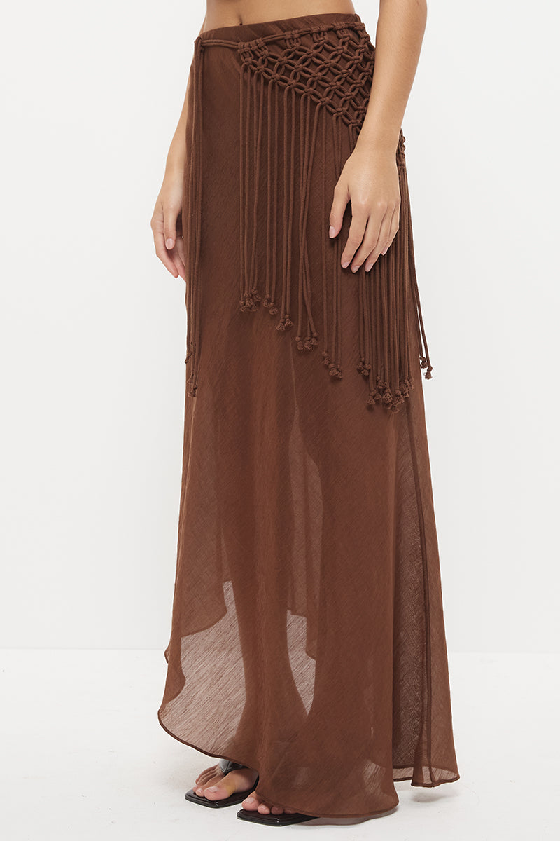 Illume Skirt Nutmeg