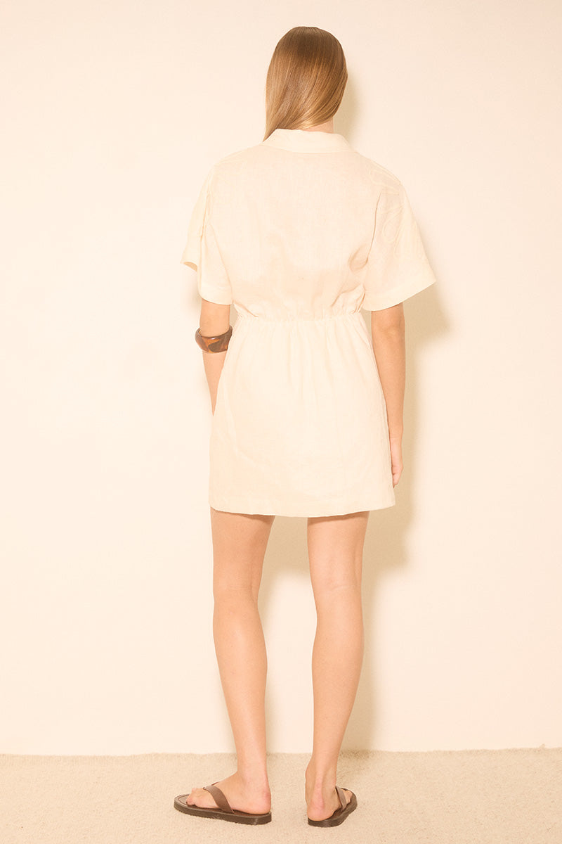 VENTURE MINI DRESS CREAM