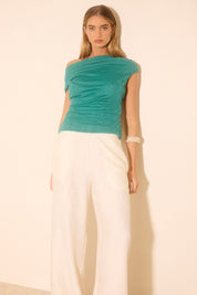 Nola Top Teal