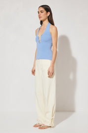 Nile Knit Top Powder Blue