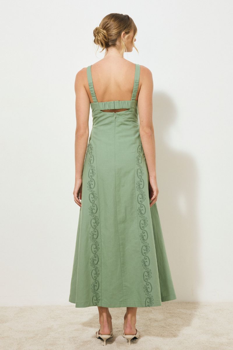 ROSARIO DRESS JADE