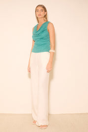 Nola Top Teal