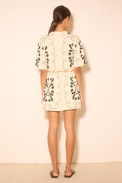 SAVANNA MINI DRESS CREAM SAVANNA