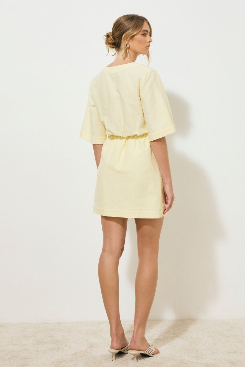 ROSARIO MINI DRESS BUTTER