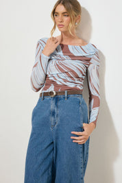 HEIRLOOM FLORAL TOP HEIRLOOM FLORAL